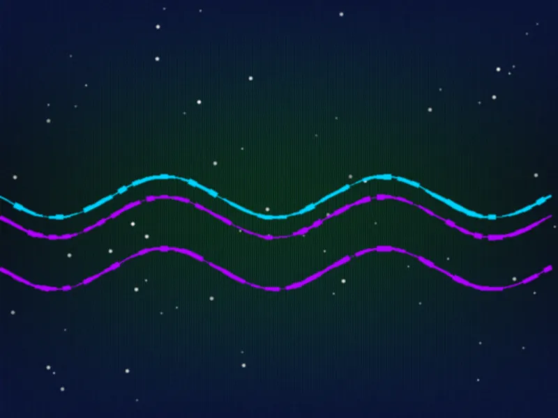 澳洲幸运5 极光预测雷达扫描界面